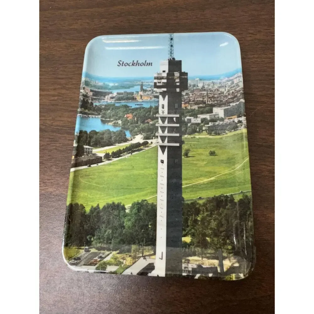 Vintage Ashtray Stockholm Sweden Melamine